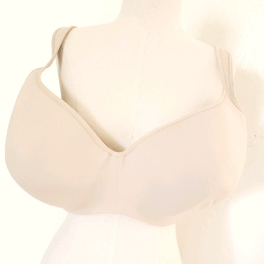 42J Beige Cacique Balconette bra Lane Bryant